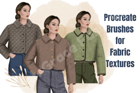 13 Fabric Texture Brushes for Procreate: Realistic Textiles for Digital Artists
