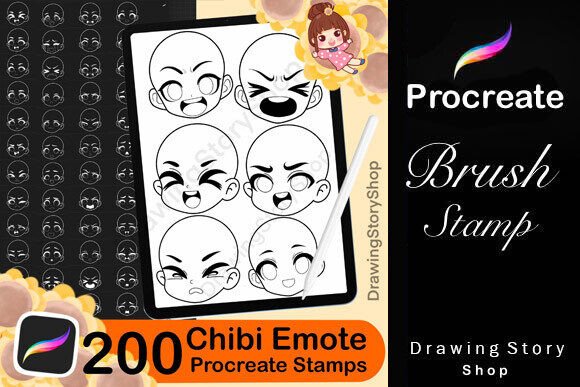200 Procreate Head Chibi Emote Brushes: A Strategic Tool for Digital Artists and Creative Entrepreneurs