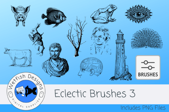 Eclectic Brushes 3: A Strategic Creative Tool for Digital Designers and Mixed Media Artists
