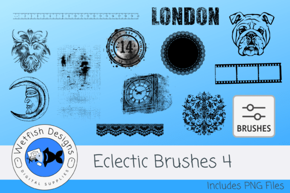 Eclectic Brushes 4: Elevating Digital Design with Texture and Versatility