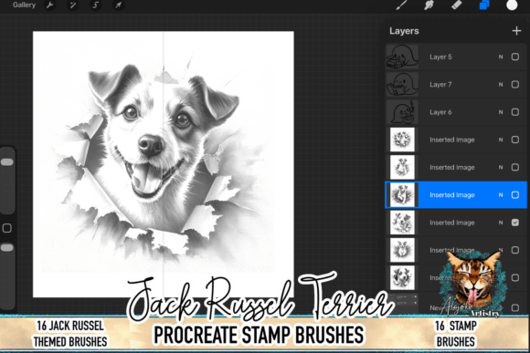 Jack Russell Terrier Procreate Brushes: A Unique Digital Tool for Pet Artists and Dog Lovers